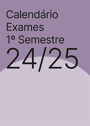 Calendário de Exames – 1º Semestre